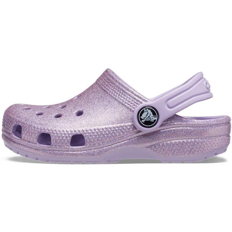 Crocs Classic Glitter Niños Pequeños Violeta