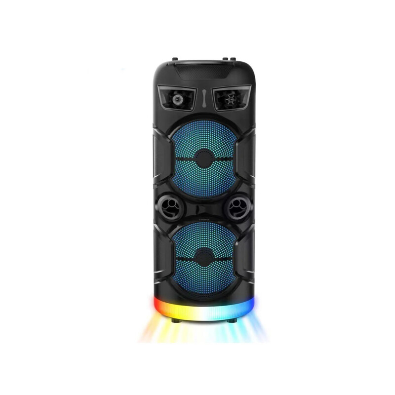Parlante Torre portátil RX8232B Bluetooth 2 x 8" 20W con micrófono y luces bajas Parlante Torre portátil RX8232B Bluetooth 2 x 8" 20W con micrófono y luces bajas