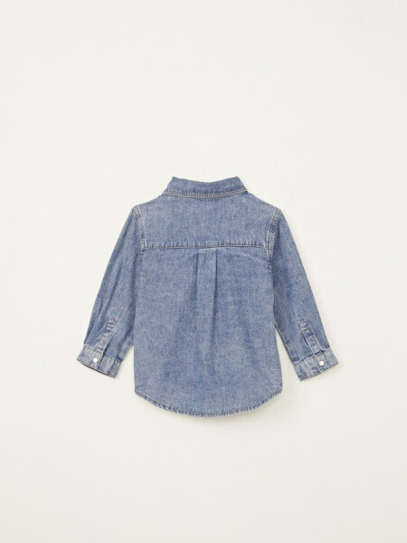 Camisa jean Azul Medio