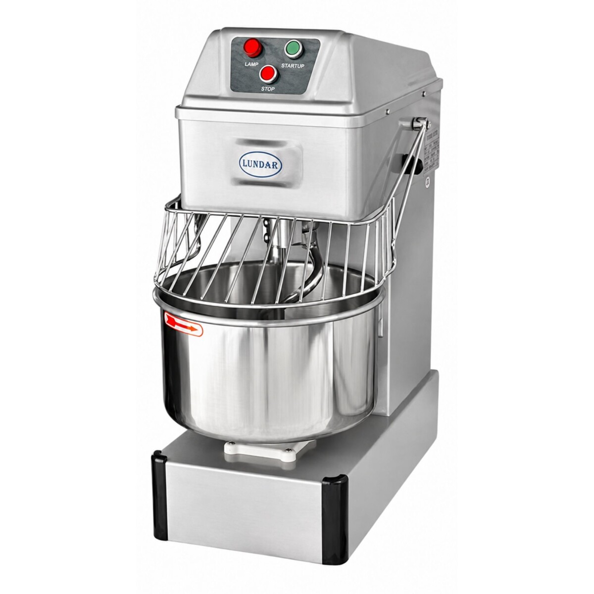 Amasadora Espiral 50 L para 30 kg de Masa | Lundar MHS50 