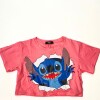 Crop Top Stich Rosa