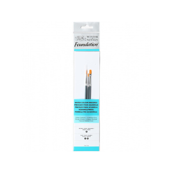 Set pinceles para Acuarela - Winsor & Newton N. 3, 5 y 1