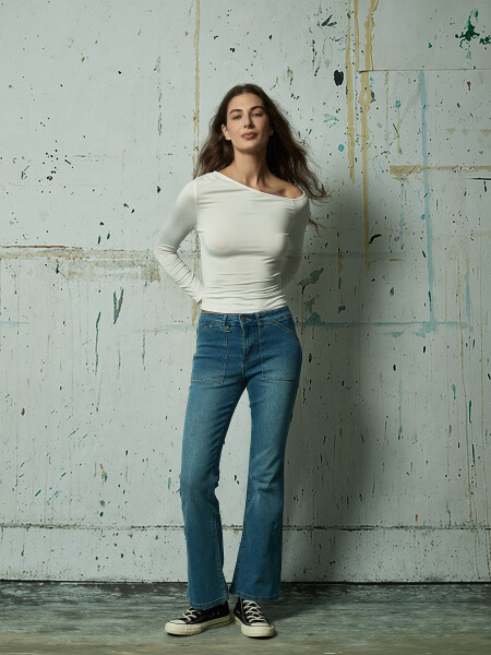 JEAN POCKET AZUL