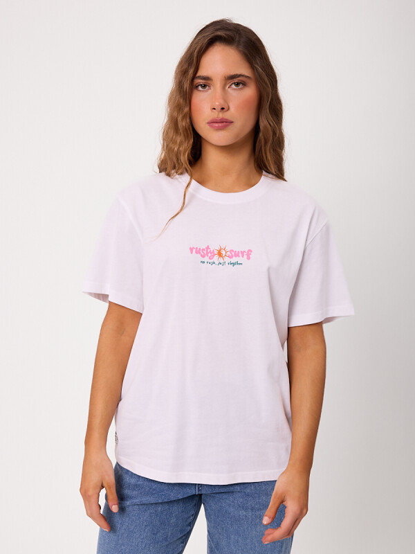 T-SHIRT SOLANAS RUSTY Blanco