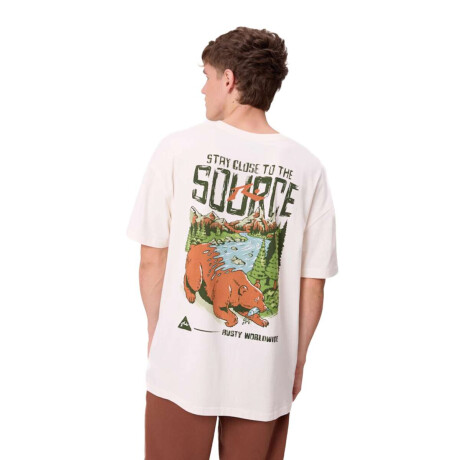 Remera Rusty Portbo Blanco