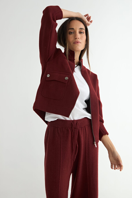 ABRIGO GENTIANA C/CIERRE BORDO