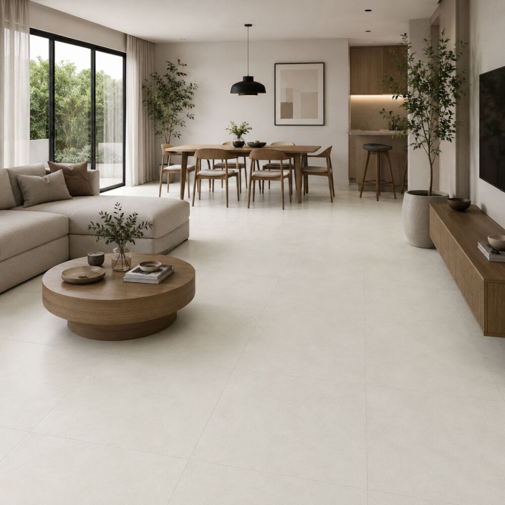 Porcelanato House Off White Natural 71,6x71,6cm Rectificado Porcelanato House Off White Natural 71,6x71,6cm Rectificado