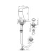 Griferia De Bidet Monocomando Negro Fv Epuyen 000