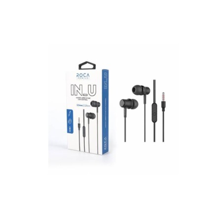 AURICULARES MANOS LIBRES STEREO UNIVERSAL NEGRO