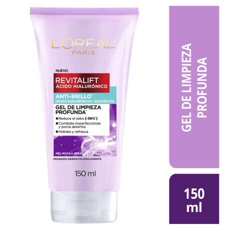 Gel de Limpieza L'Oréal Paris Revitalift Oil Control Antibrillo 150ml Gel de Limpieza L'Oréal Paris Revitalift Oil Control Antibrillo 150ml