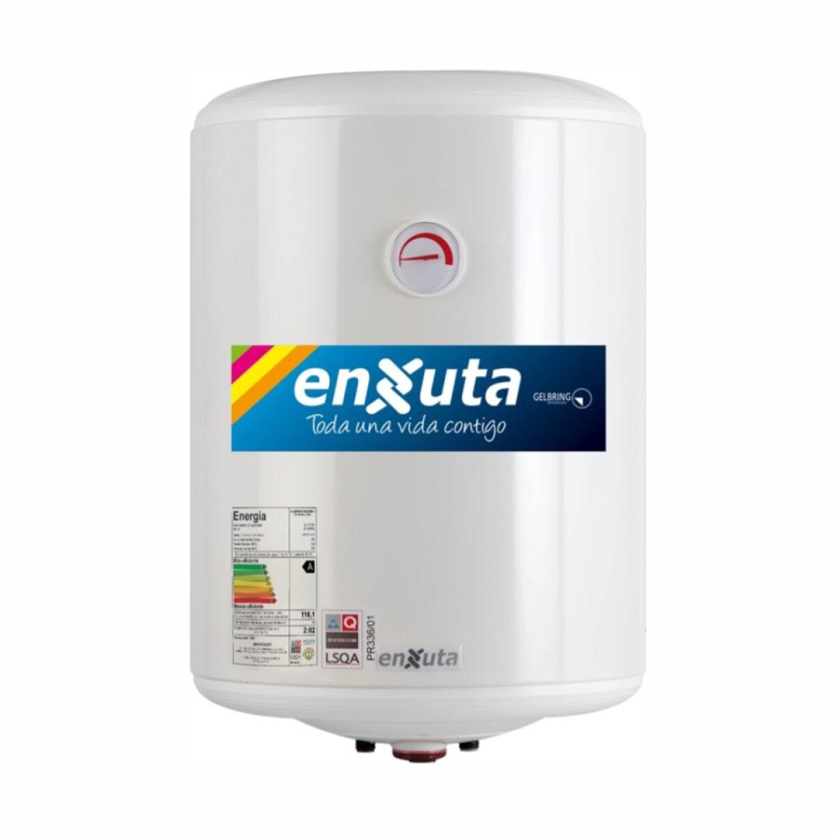 Calefon Termotanque De Acero Enxuta 60 L Cilindrico Tenx2160 