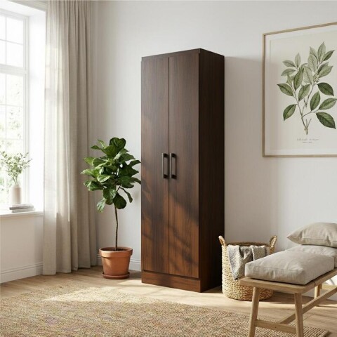 Multiusos Zapatera Biblioteca 2 Puertas Amplio Espacio 4 Estantes con Patas - Marron Multiusos Zapatera Biblioteca 2 Puertas Amplio Espacio 4 Estantes con Patas - Marron