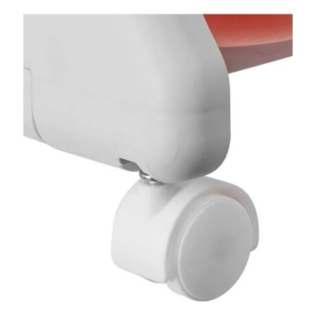 Mueble organizador infantil con 3 cajones y rueditas 95x35x39,5cm Blanco