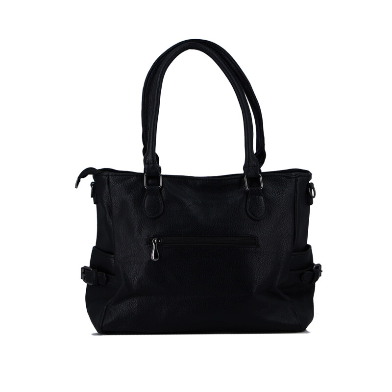 Darkness Cartera C/correa Larga Y Corta Negro