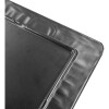 Plato de melamina negro cuadrado 31 cm Plato de melamina negro cuadrado 31 cm