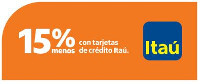 15% Descuento Itaú