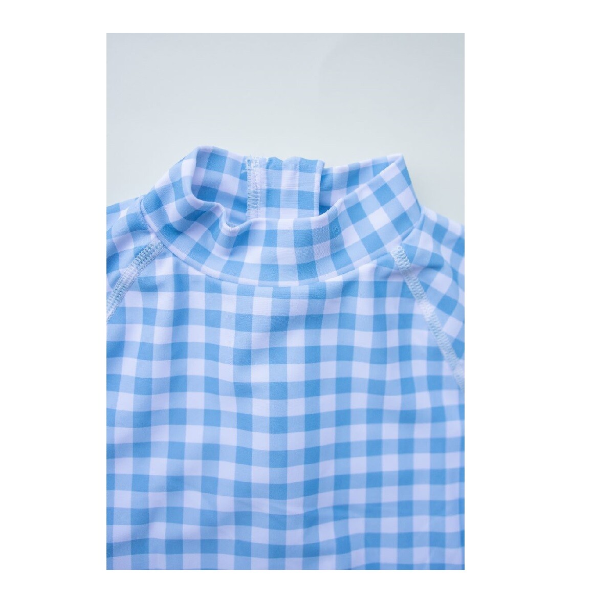 Traje de baño niña manga larga UPF +50 Green
