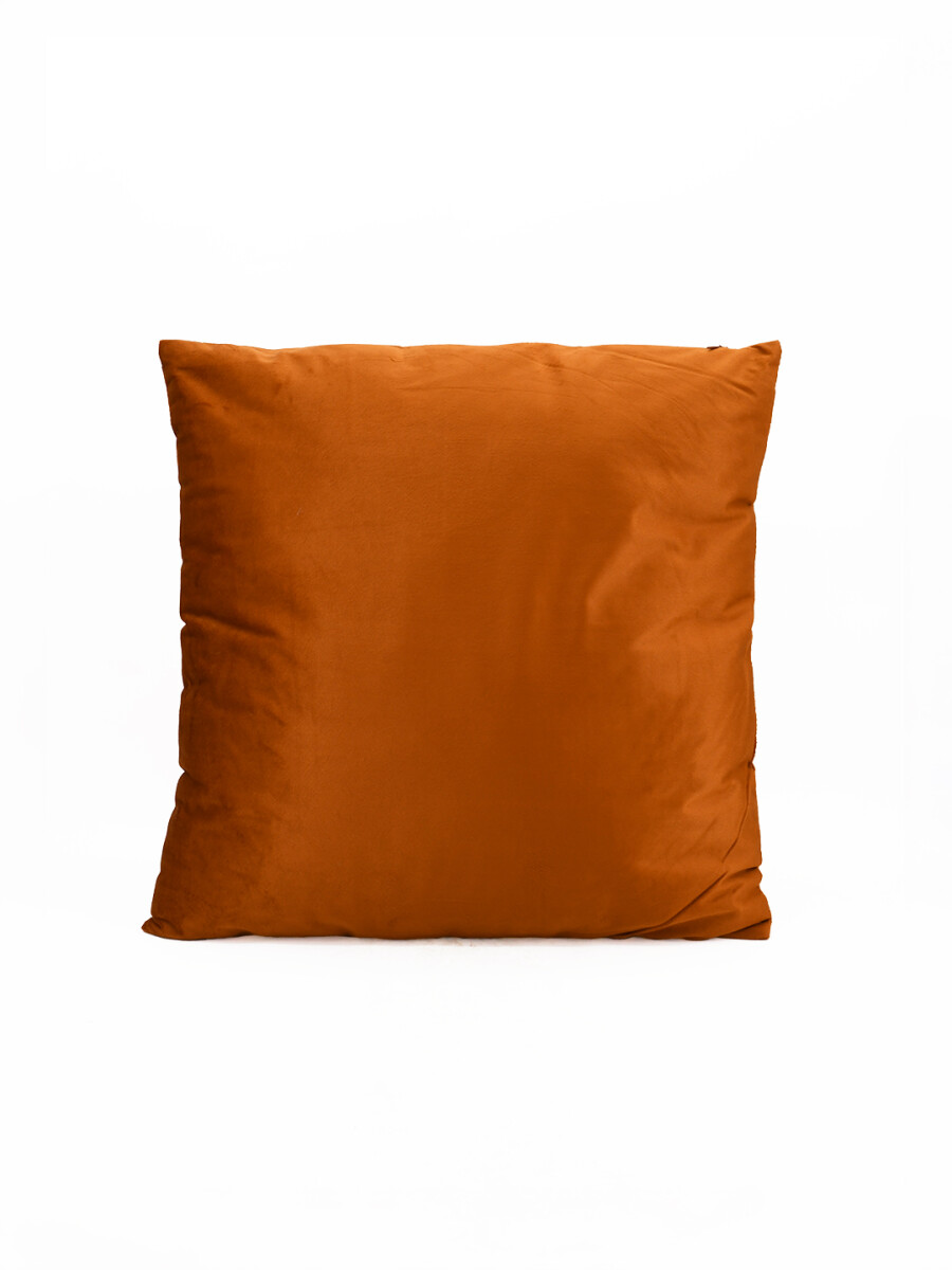ALMOHADON VELOUR - ROSADO 