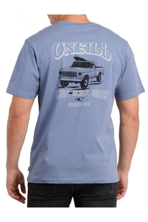 Remera O'Neill Vintage Truck Azul Claro