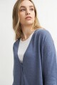 Cardigan escote V profundo CELESTE