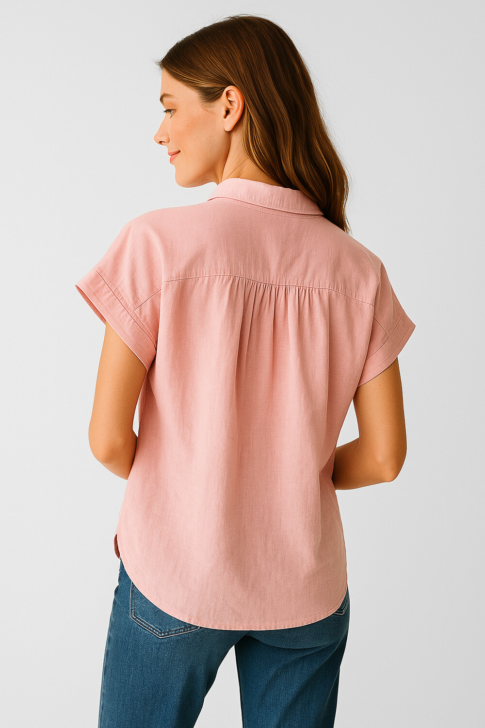 Blusa Miela Rosa Claro