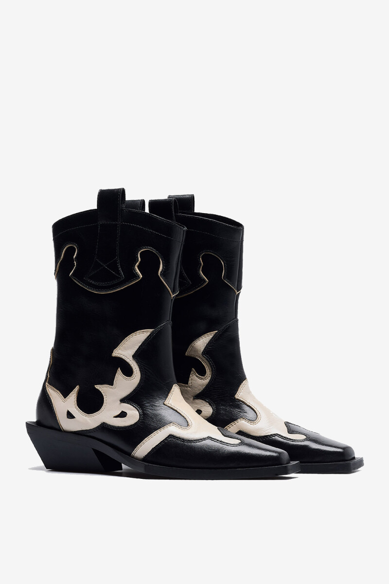 BOTA LORY WESTERN Negro