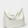 Bolso Nicky en cuero graneado Blanco