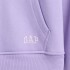 VTG SOFT 1/4 ZIP KANGA PO WARM VIOLET 568