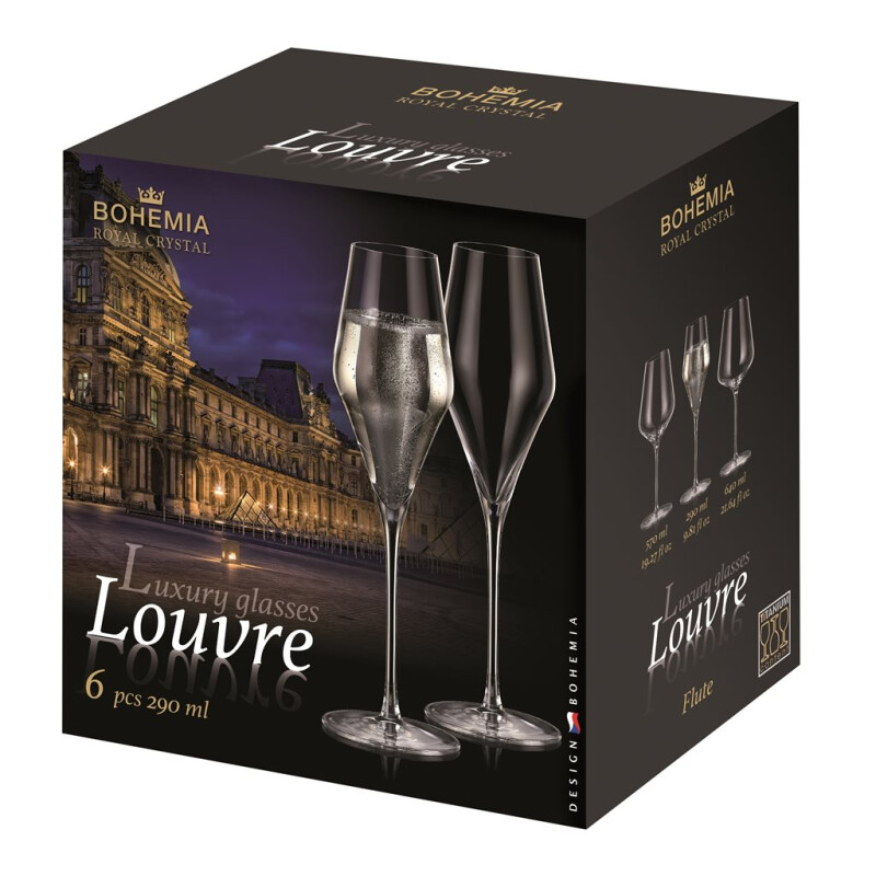 SET COPA FLAUTA CRISTAL LOUVRE SET COPA FLAUTA CRISTAL LOUVRE