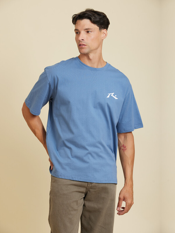 T-SHIRT GALIS RUSTY Azul