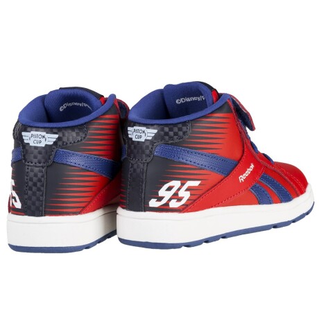 Championes Reebok Niños Disney Cars Court Mid V63355 Rojo