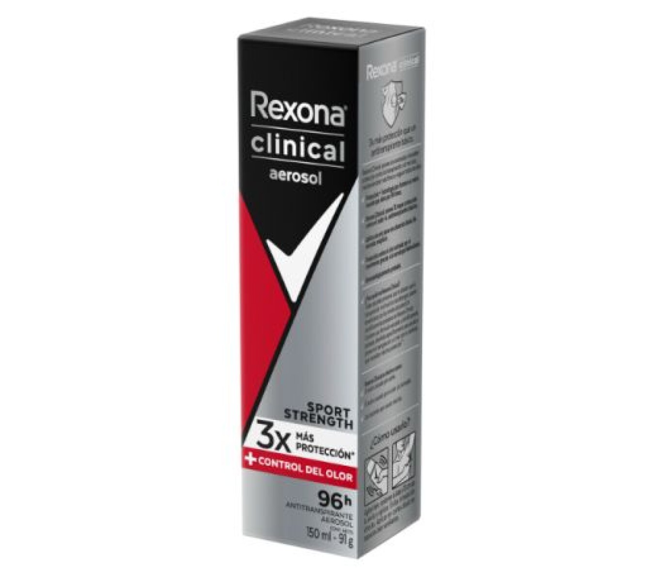 REXONA DESODORANTE EN AEROSOL MEN CLINICAL SPORT 150ml 