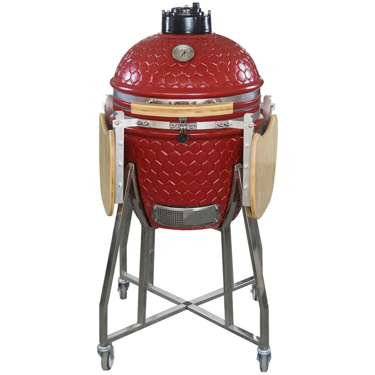 Parrilla/Barbacoa Kamado 18'' Rojo