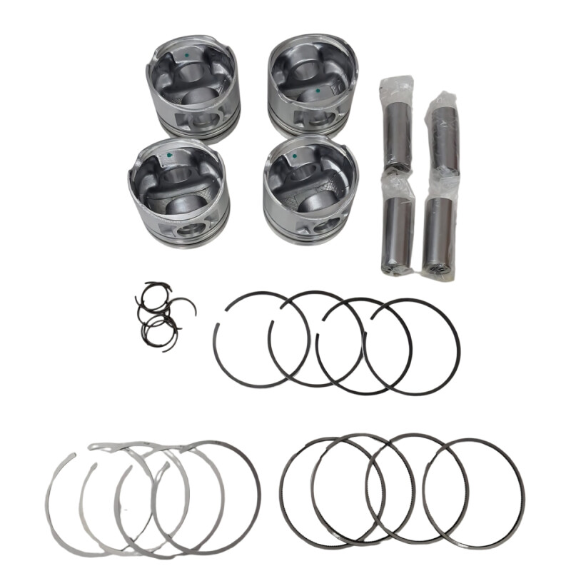 JUEGO DE PISTONES 0.50 MM GOL G3 / G4 1.9D / CADDY / POLO 1.9D CON AROS Juego De Pistones 0.50 Mm Gol G3 / G4 1.9d / Caddy / Polo 1.9d Con Aros
