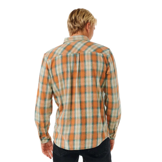 Camisa ML Rip Curl Swc Flannel Shirt - Naranja Camisa ML Rip Curl Swc Flannel Shirt - Naranja