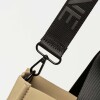 Cartera de mano Flight en nylon Taupe