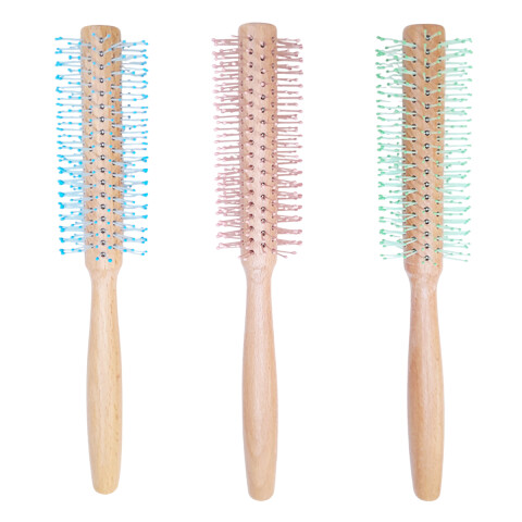 Cepillo de pelo de madera redondo 23x4.5cm Cepillo De Pelo De Madera Redondo 23x4.5cm