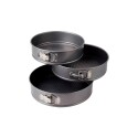 SET 3 TORTERAS DESMONTABLES NEGRO