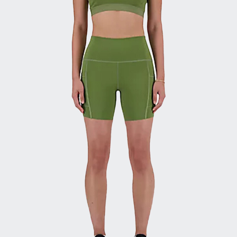 Calza Corta New Balance Athletics 6 INCH Verde