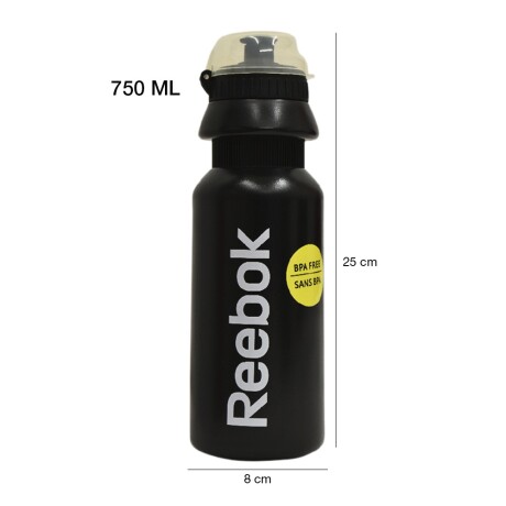 Botella Deportiva Reebok Se Wat Bot 750ml Caramañola Bebidas Negro/blanco