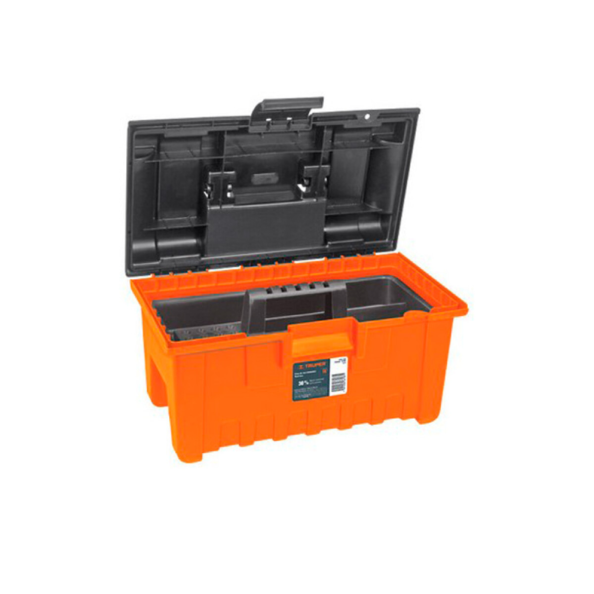 CAJA HERRAMIENTAS (41X23X22) POLIPROPILENO GRIS TRUPER CHA-16N - N/a 