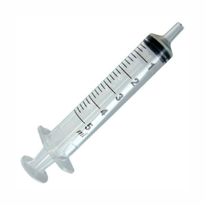 JERINGA 5ML C/AGUJA 21G X1½ A PRES. WEGO única