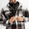 Sobrecamisa franela negro