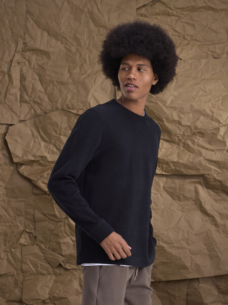 FLEECE PALERMO NEGRO