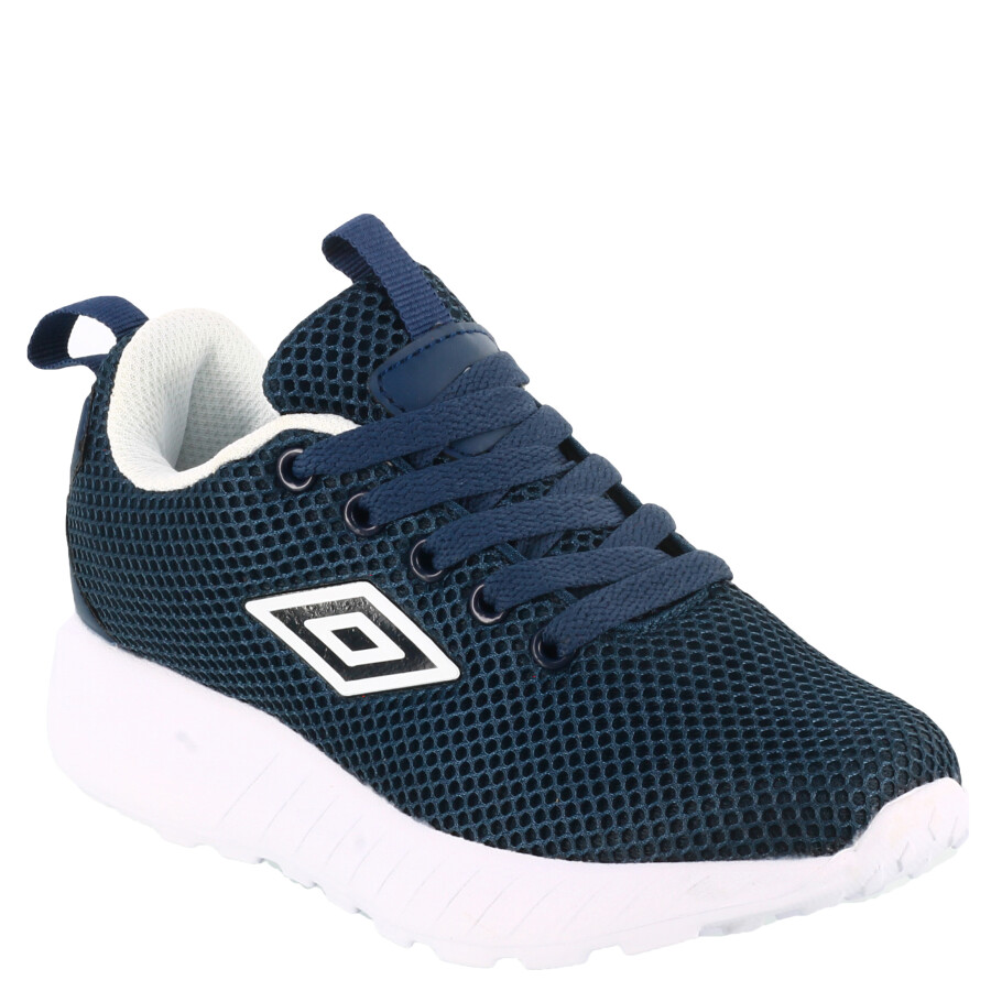 Championes Infantiles Umbro Melbourne Junior Azul Marino - Azul Marino - Blanco