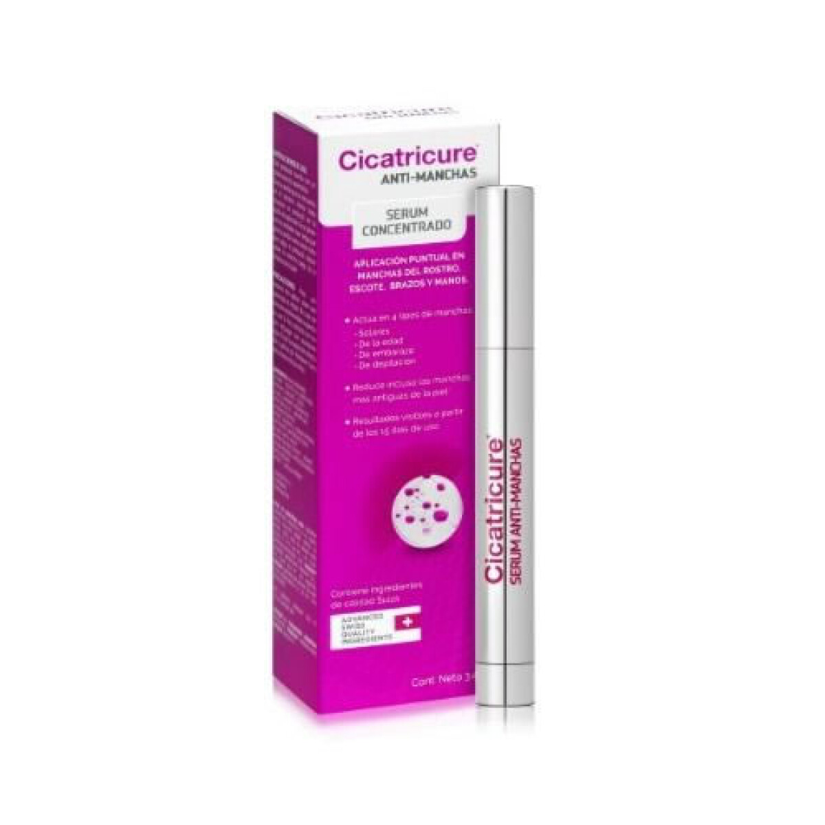 Cicatricure Anti Manchas 3.5g – Tratamiento Localizado para Piel
