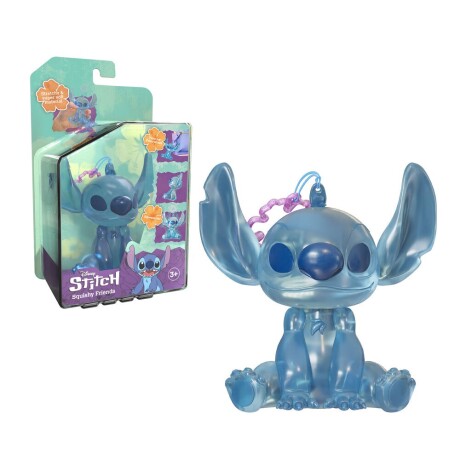 Stitch Squishy Azul Brillante