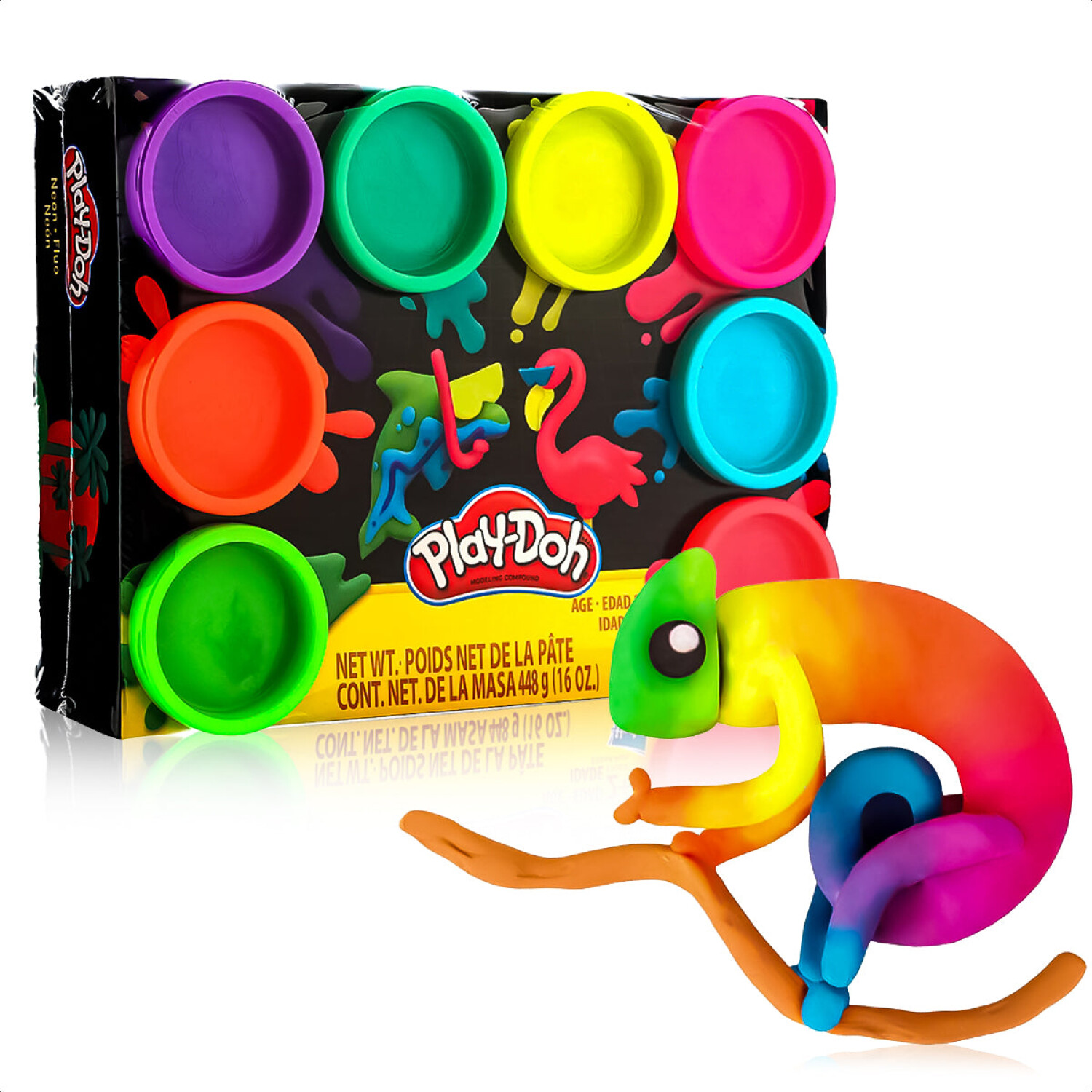 Play Doh Pack De 8 Masas Hasbro Moldea Y Aprende El Rey del entretenimiento