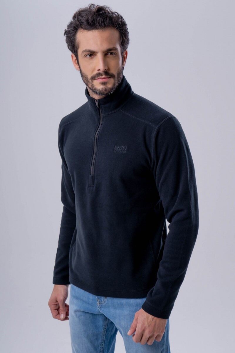 SUETER NEGRO FLEECE 