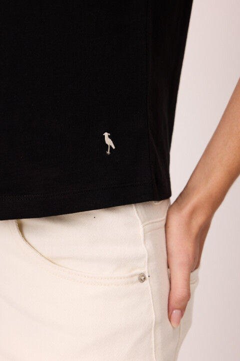 T-SHIRT HALIE POLANCO Negro